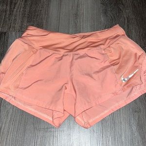 coral nike dri-fit shorts size xs barely worn great condition